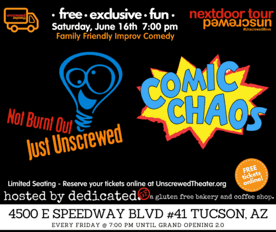 Events Unscrewed Nextdoor Tour Unscrewed Theater